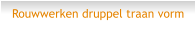 Rouwwerken druppel traan vorm
