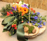 rouwwerk op hout visser natuur liefhebber